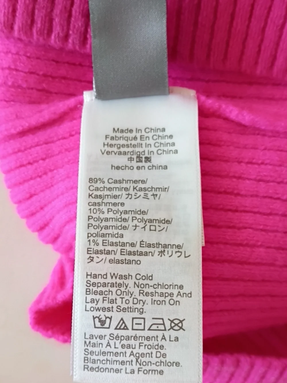 J. Crew Cashmere Rib Knit Cropped Sweater-Tank Top sz S